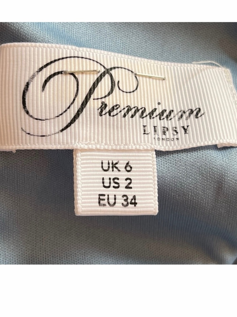 Lipsy London, Dusty Blue Lace Mini Dress | Size US 2 | Cruel Intentions PRIME - Picture 9 of 13